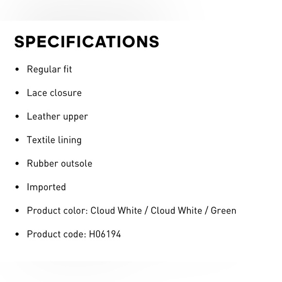 Adidas Superstar Originals Classic Shell-toe Cloud White Green Size 6 - Picture 14 of 15